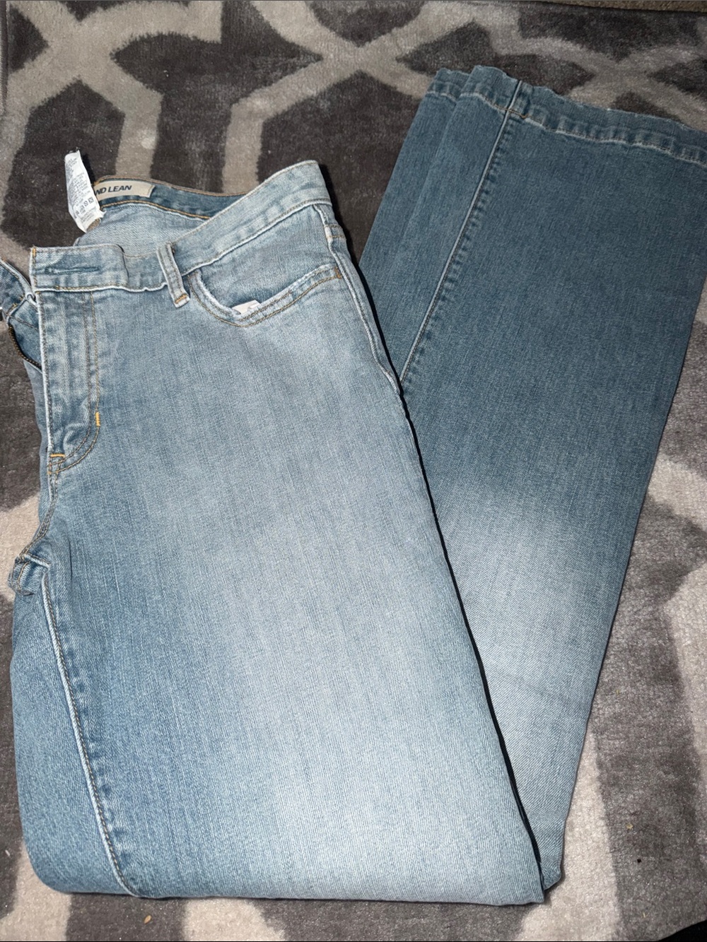GAP 10L long & lean stone washed jeans